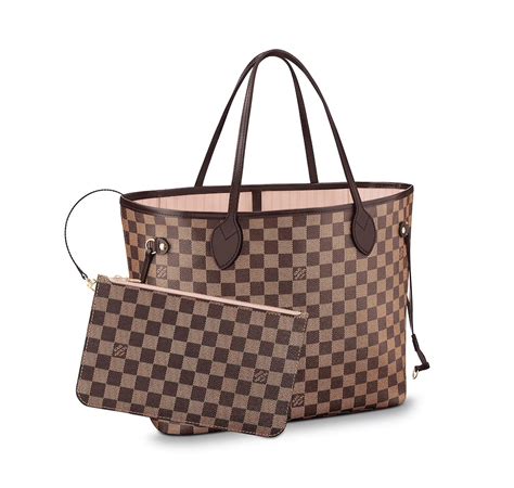 louis vuitton neverfull mm rose ballerine
